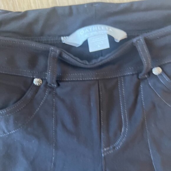 ** Athleta Bettona Jegging Legging Pants Travel Hiking Black Womens Size Small - Picture 8 of 9